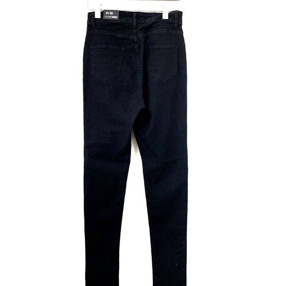 Fashion Nova Black Skinny Jeans Size 9 NWT - Picture 4 of 4